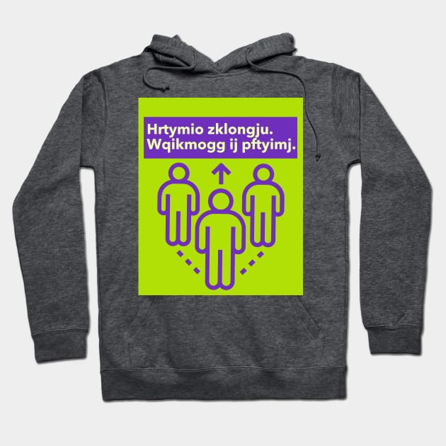 Gibberish! Hrtymio... Hoodie by techy-togs